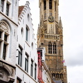 View of Bruges' Belfort from Burg Square